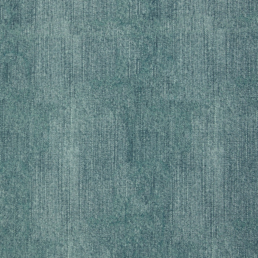 French Terry - Jeans-Optik, smaragd