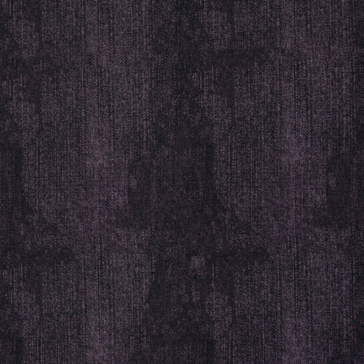 French Terry - Jeans-Optik, altrosa dunkel