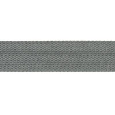 55cm Reststück - Gurtband 30mm hellgrau (fb.4)