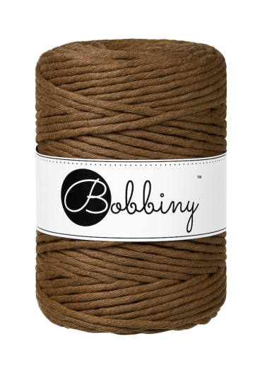 Makramee Kordeln - 5mm - Nut Brown