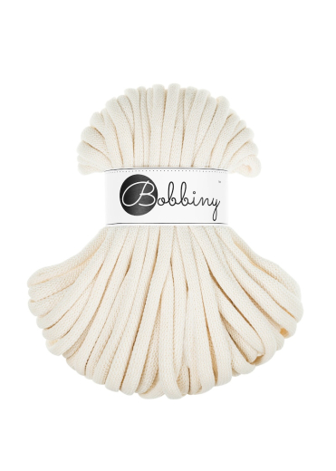 Bobbiny Premium 9 mm Flechtkordeln in Natural
