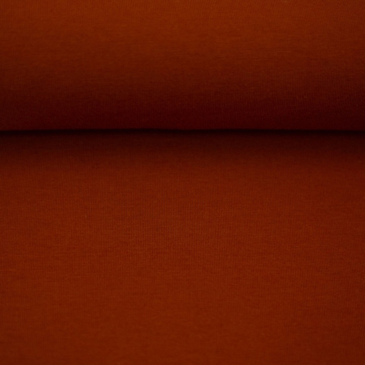 Maike - French Terry - uni kupfer (Fb. 715)