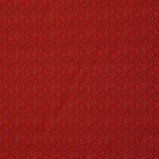 Baumwolle Uni mit Glitter - rot