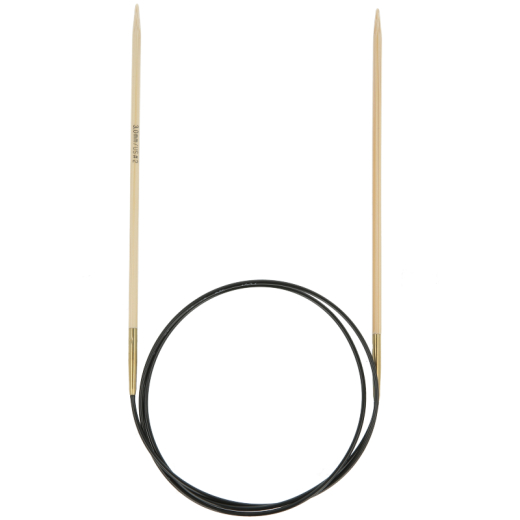 Rundstricknadeln Bambus 80 cm/ 3,0mm