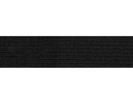Gummiband 20mm schwarz