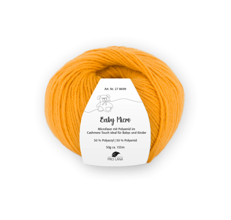 Pro Lana Baby Micro - senfgelb (Fb. 23)