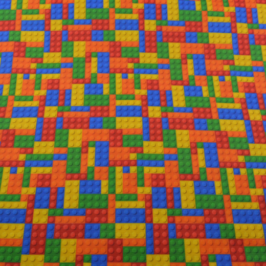 Bausteine - Canvas - bunt