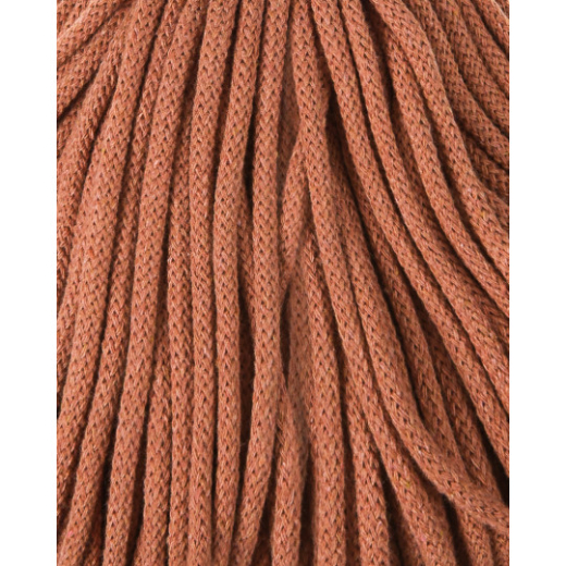 Bobbiny Premium 5 mm Flechtkordeln in Terracotta