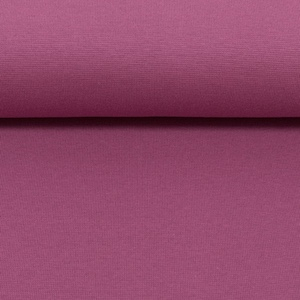 80 cm Reststück - Vanessa Jersey uni beere (fb.933)