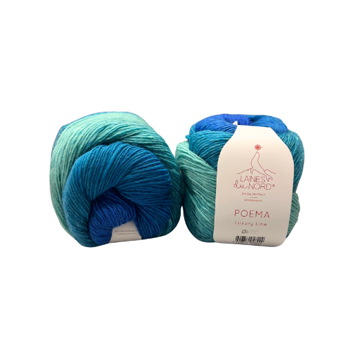 Poema Farbverlauf (Fb. 720 - grün/blau)