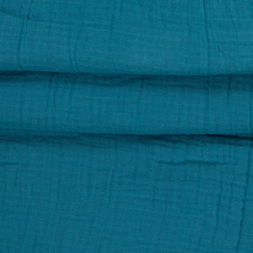 Fabriccando Musselin Aqua
