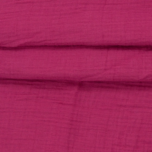 Fabriccando Musselin fuchsia