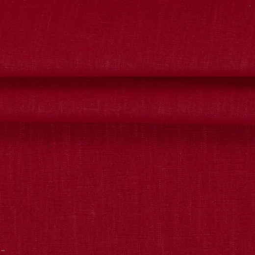 Fabriccando Leinen in dunkelrot