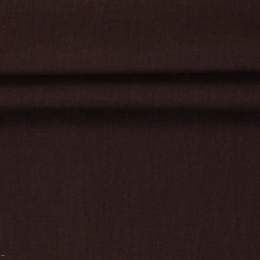 Fabriccando Leinen in schokobraun