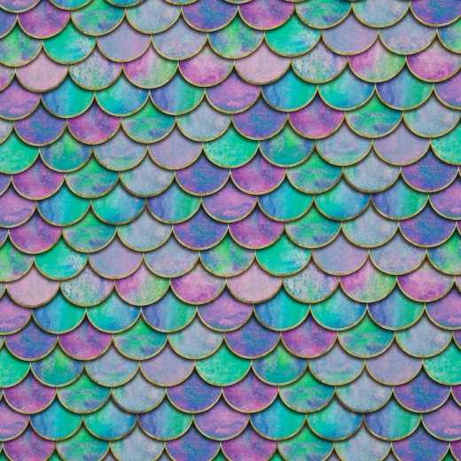 SWAFING • Baumwolljersey Melody - Schuppen