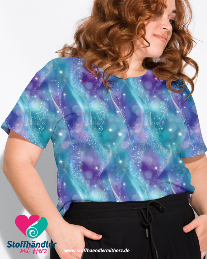 Baumwolljersey Bluebell Breeze