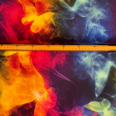 Baumwolljersey Butterfly Tango