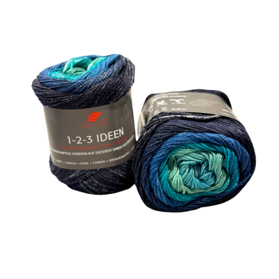 1-2-3 Ideen - Fb. 30 - aqua/blau