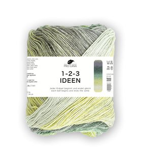 1-2-3 Ideen - Fb. 08 - gelb/grün/grau