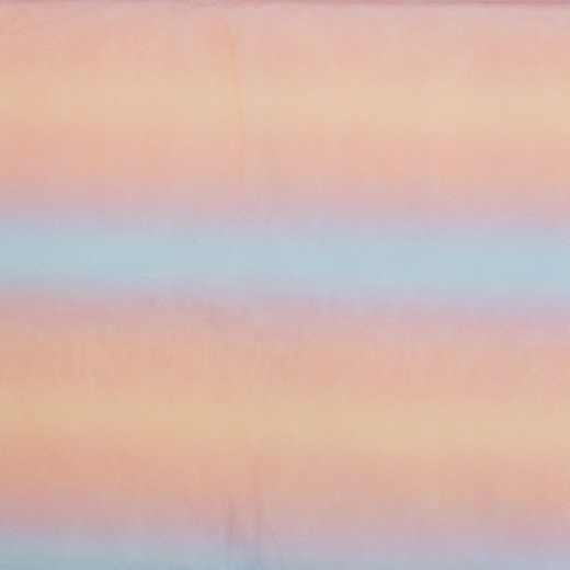 Tüll Ombre - Farbverlauf blau/rot/gelb