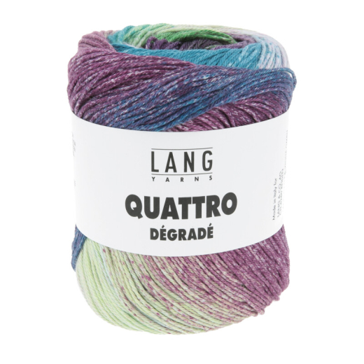 Quattro Dégradé Violett/Grün/Blau - Fb.19