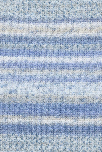 SECRET GARDEN - blau/sand (Fb. 12)