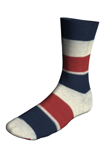 Twin SOXX 4-FACH/4-PLY - Football Soxx in blau/weiß/rot (Fb. 597) - Frankreich