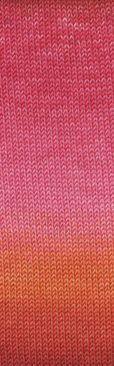Merino 120 Dégradé (fb.16 - rosa/orange/rot)