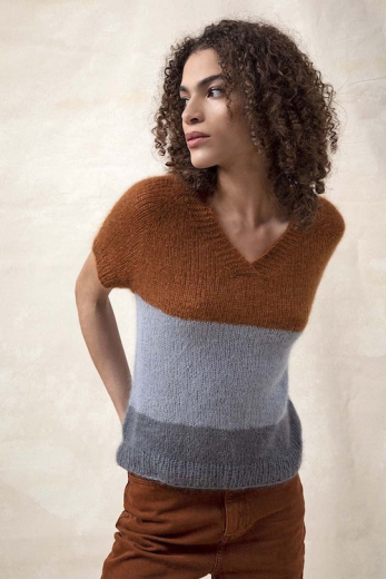 Lang Yarns Punto 48 Top Down – Moderne Strickanleitungen von oben gestrickt