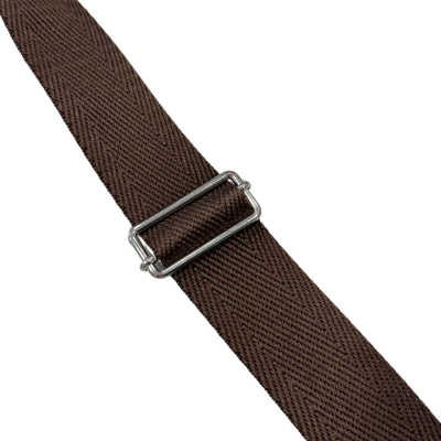 Gurtband Fischgrat 38mm braun (fb.881)