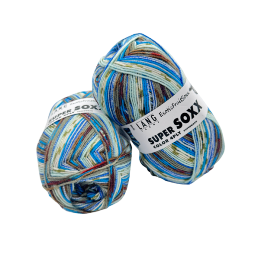 Super Soxx 4-fach Exotik Fruit Soxx Akebi (Fb. 565) von Lang Yarns