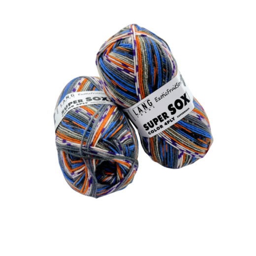 Super Soxx 4-fach Exotik Fruit Soxx Passionsfruit (Fb. 567) von Lang Yarns