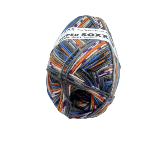 Super Soxx 4-fach Exotik Fruit Soxx Passionsfruit (Fb. 567) von Lang Yarns