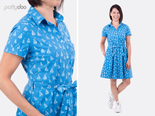 Pattydoo - Papierschnittmuster - Holly- Damen Blusenkleid