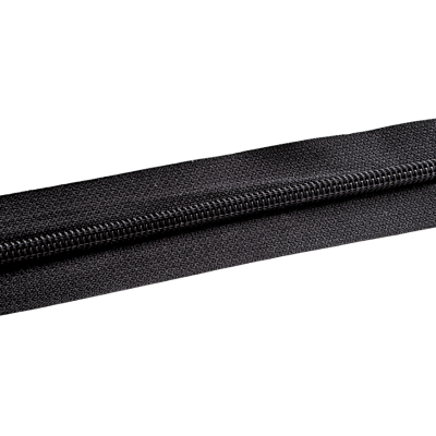 Endlosreißverschluss, 5mm, schwarz