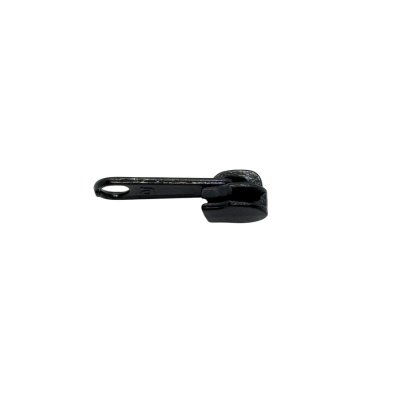 Reißverschluss-Schieber, 5mm, schwarz 1 Stck.