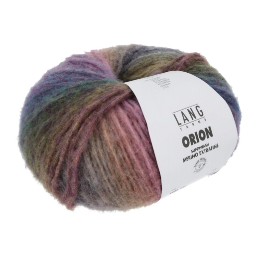 Orion - Violett / Grün / Petrol (Fb. 05) - Chunky Merinowolle