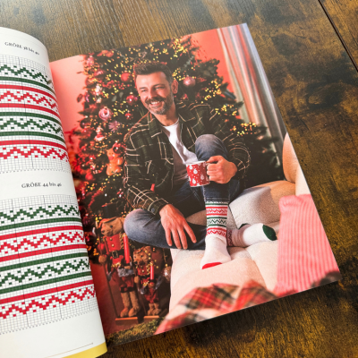Buch Weihnachtssocken stricken & häkeln“ von Mr. Cey