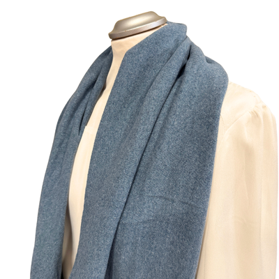 Loopschal jeansblau - italienischer Strickstoff - Loop für Damen