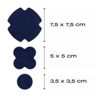 Rub-on Patch STRETCH marine – selbstklebende Reparaturflicken