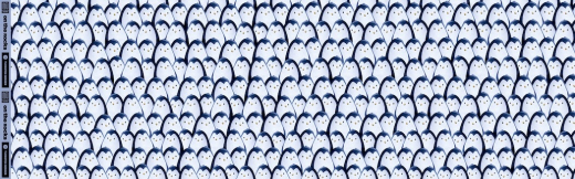 Sweat angeraut on the Rocks  • Pinguin Allover • Kombistoff von Thorsten Berger