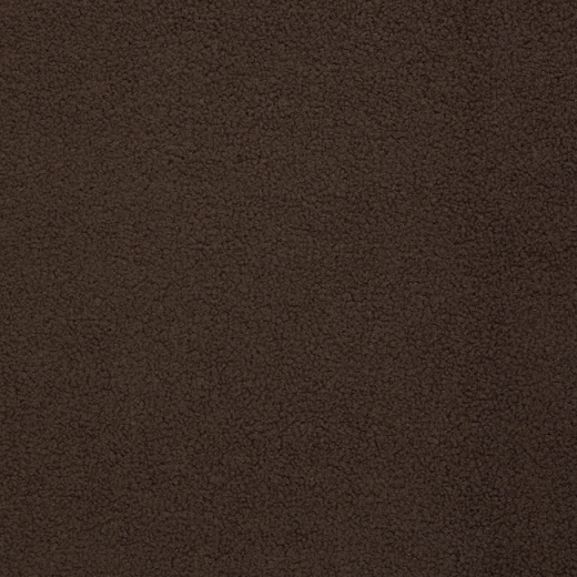 Teddy – Bouclé-Fleece in braun