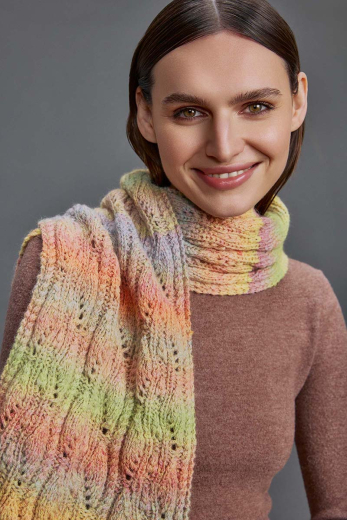 HARMONY gelb orange (Fb. 07) – Lang Yarns - Babyalpaka mit Farbverlauf