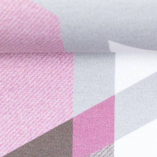 SWAFING • French Terry Street Style Lycklig Design Rosa/Grau/Braun