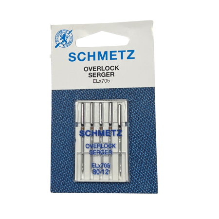 Schmetz • Overlock-Nadeln Serger ELx705 80/12