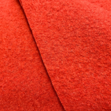 Walkstoff (gekochte Wolle), dunkelorange