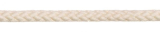 Bademantelkordel 8mm wollweiß
