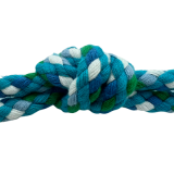 Flechtkordel 8mm multicolor türkis