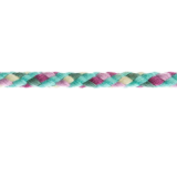 Flechtkordel 8mm Multicolor Mint