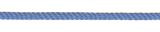 Parkakordel gedreht 4mm jeansblau